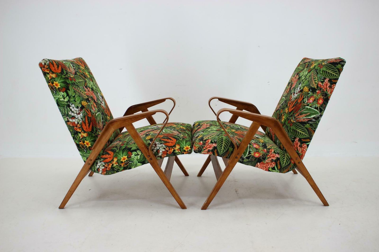 photo furniture 1960s Pair Of Restored Tatra Chairs, Czechoslovakia