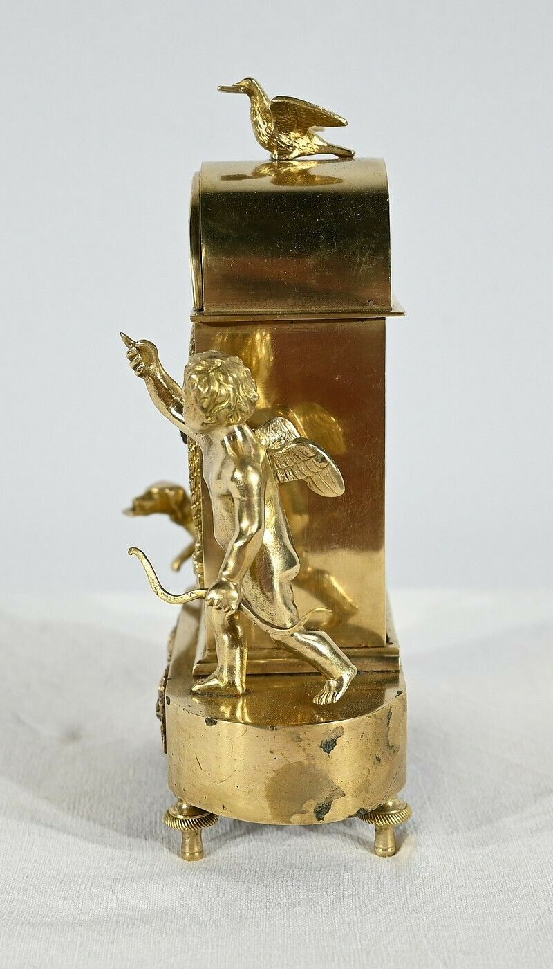 photo vinterior Small Travel Clock, Empire Period – Early 19th Century