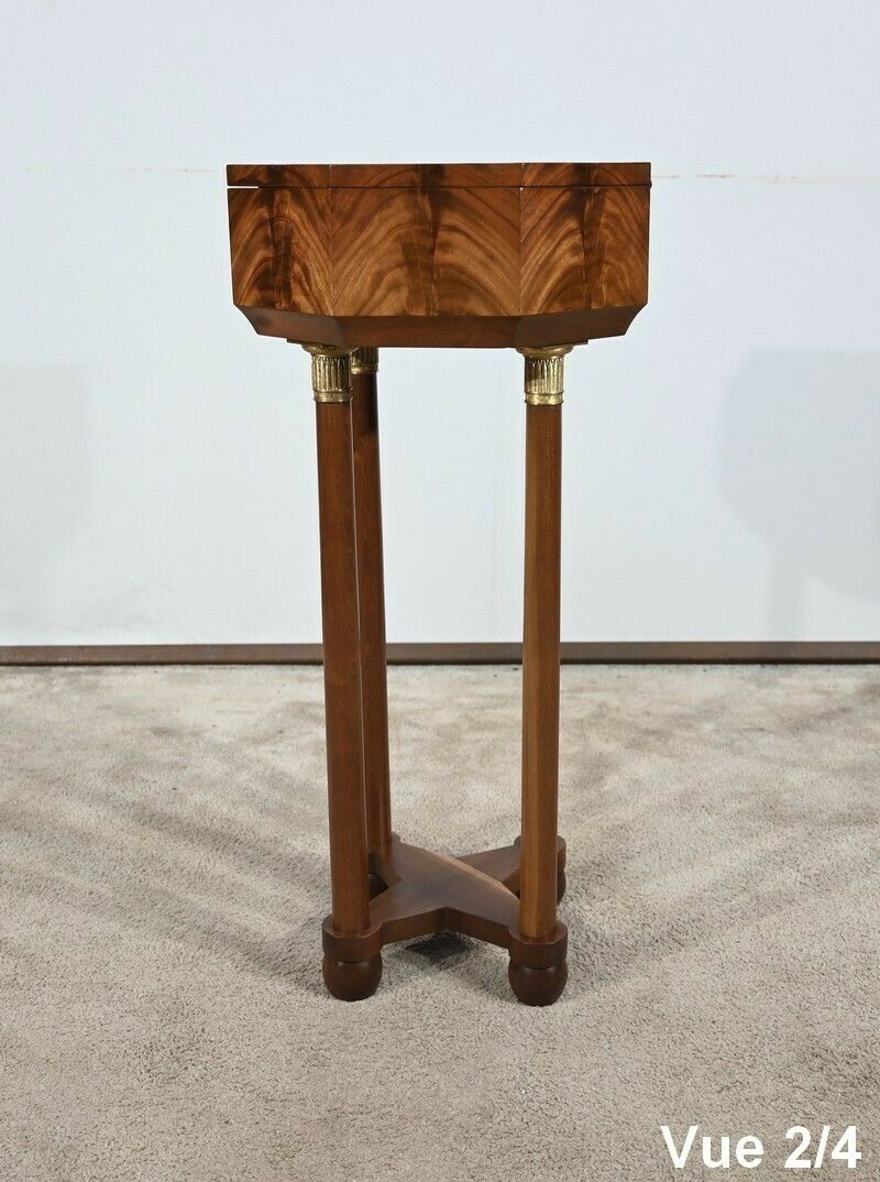 photo for sale Small Powder Pedestal Table, Empire Style – 2nd Half Of The 19th Century