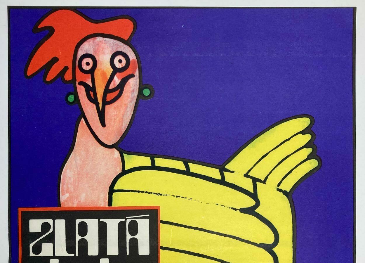 Movie Poster, The Golden Hen, Karel Vaca, 1980 photo furniture