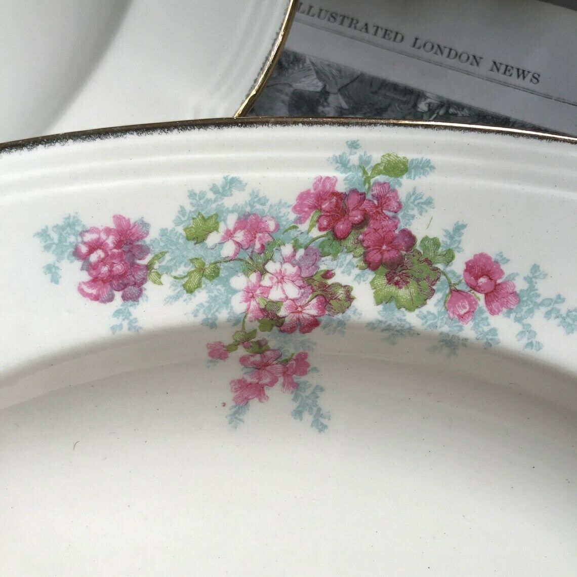Vintage Alfred Meakin Platters. Set Of 3 Plates. Shabby Chic Afternoon Tea. Wedding Tablewar photo vintage