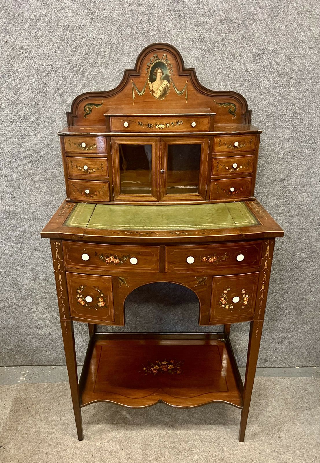 Beautiful Edwardian Ladies Desk Bonheur Du Jour photo furniture