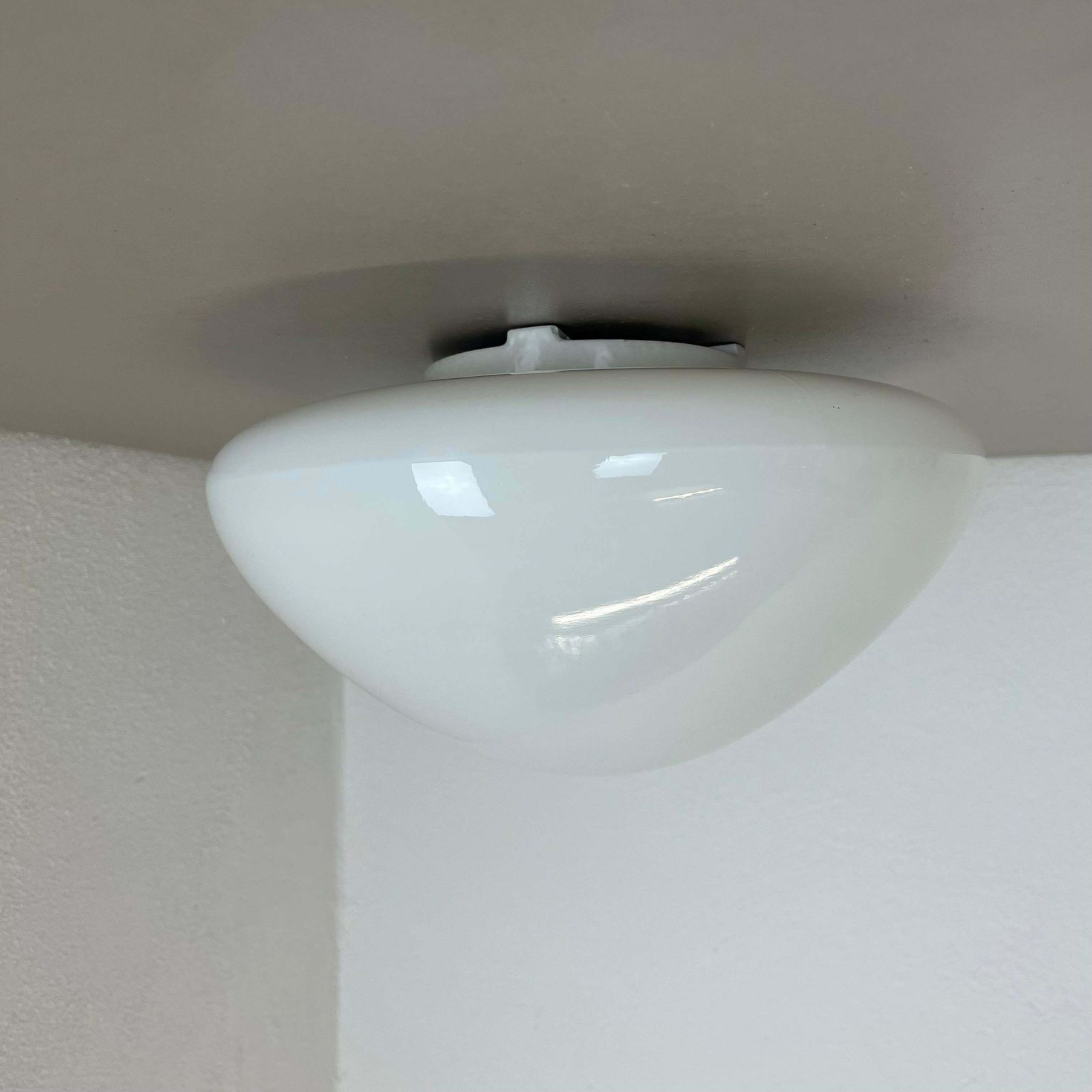 Rare Glass Ceiling Wall Light "Wv339" By Wilhelm Wagenfeld Lindner Germany, 1960 photo furniture