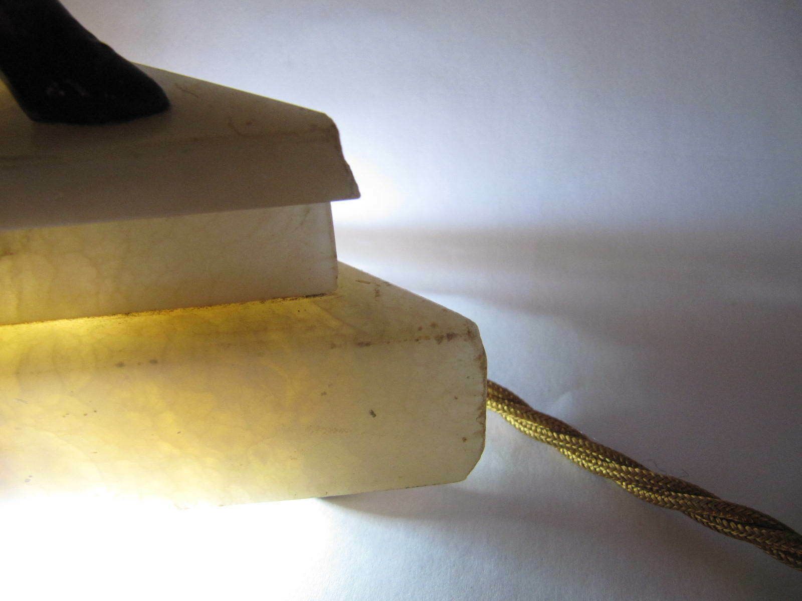 Art Deco Figurine Lamp Of A Dancer. Rare. From The Deco Collection Of Seymour Stein photo 850.0
