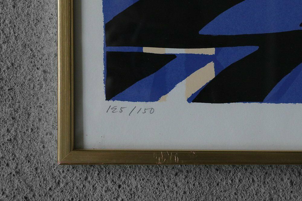 Knut Grane, Manhattan Swing, Color Lithograph, 1990, Framed photo 579.0