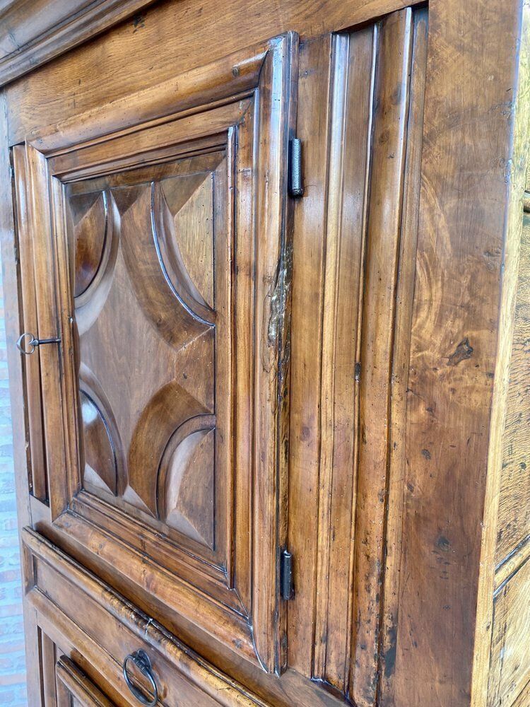 photo buy Antique Dutch Baroque Light Oak Cupboard Or Cabinet, 18th Century
