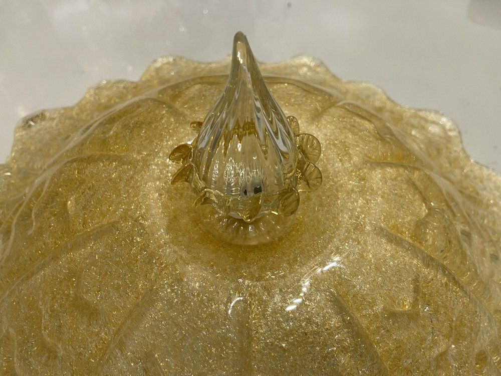 Murano Glass Flushmounts, 1980s, Set Of 2 photo 2064.0