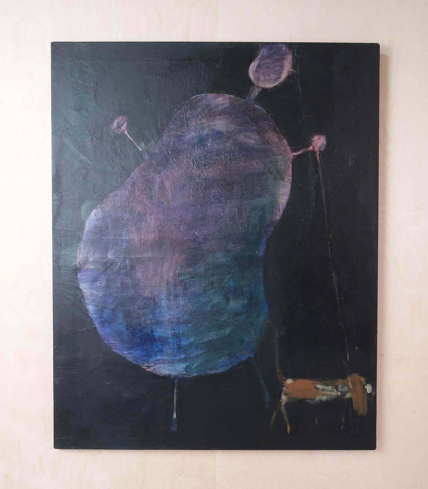 Large Surrealist Oil Painting. English, Early 20th Century photo for sale