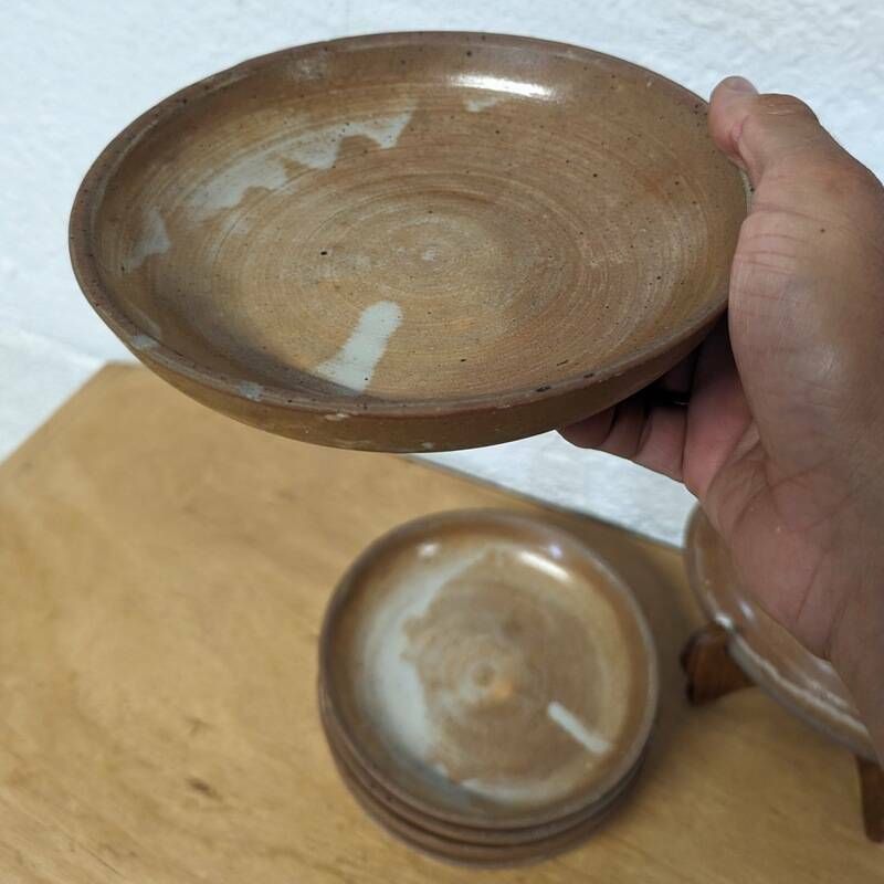 6 Stoneware Plates photo Home Decor