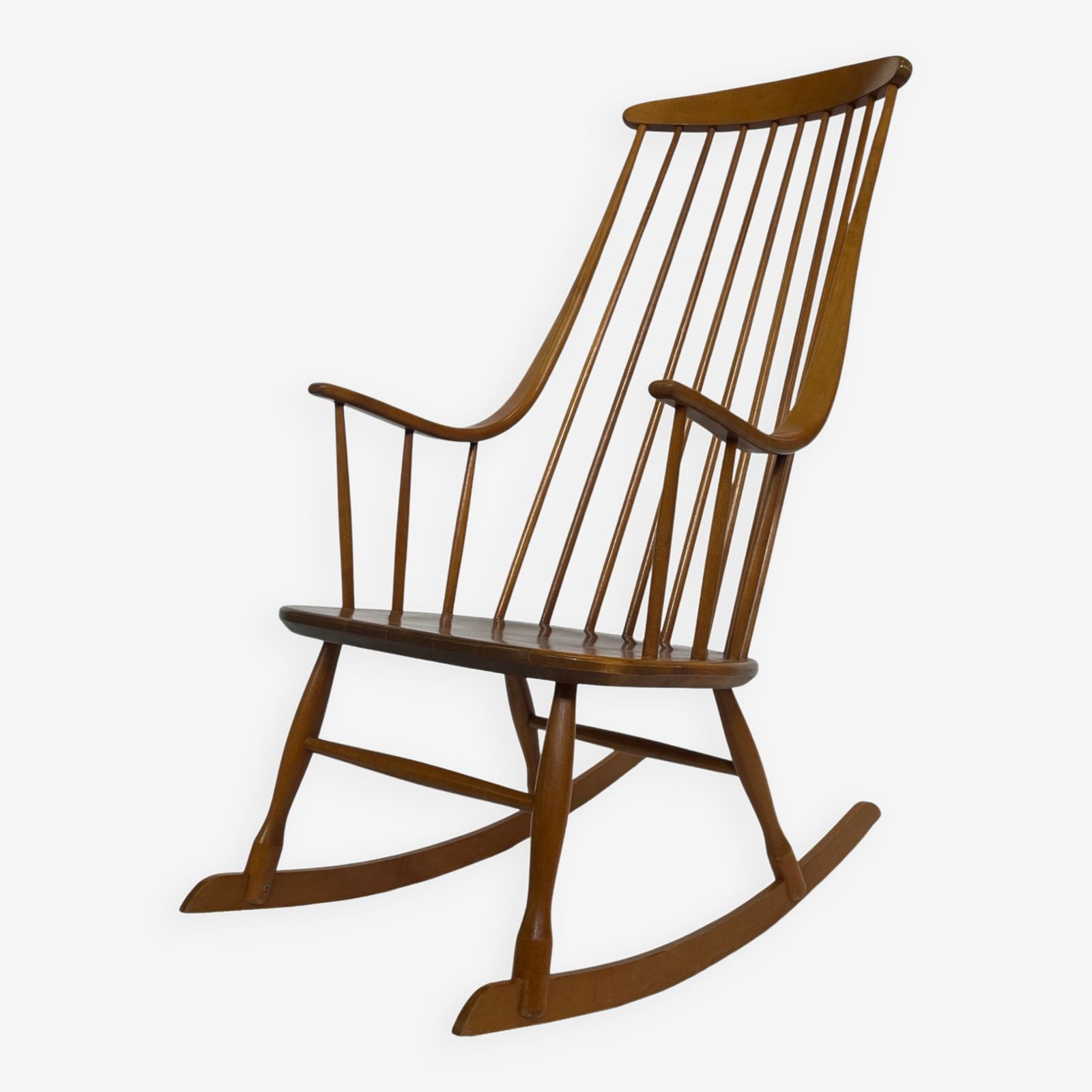 Lena Larsson For Nesto 'Grandessa' Scandinavian Rocking Chair, 1958