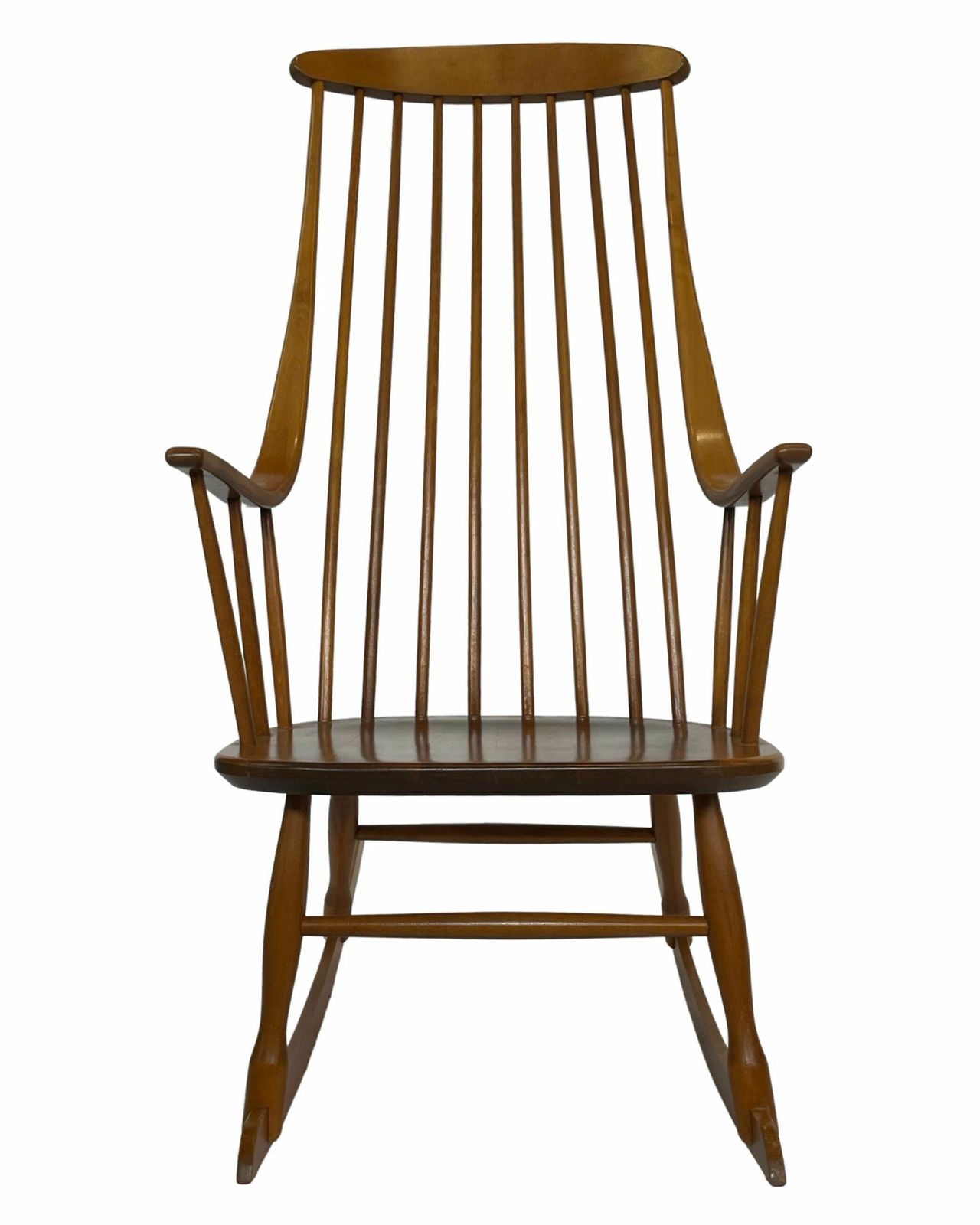 Lena Larsson For Nesto 'Grandessa' Scandinavian Rocking Chair, 1958 photo for sale
