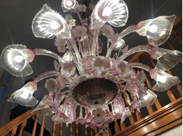 Barovier Et Toso Xxl Murano Glass Chandelier photo Lighting