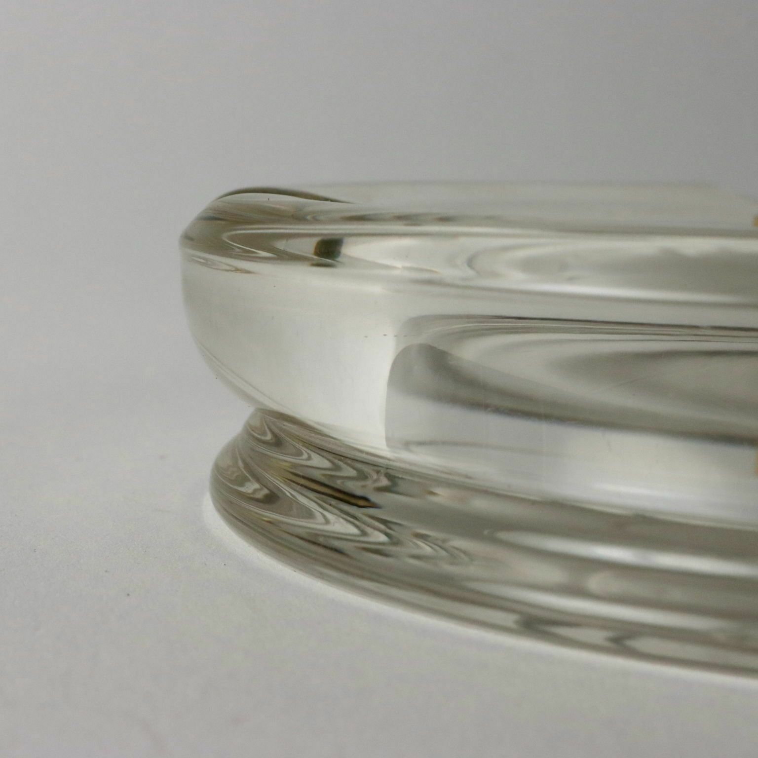 Vintage Ashtray Emanuel Ungaro 1980s 90s Sasaki Crystal Japan photo vinterior