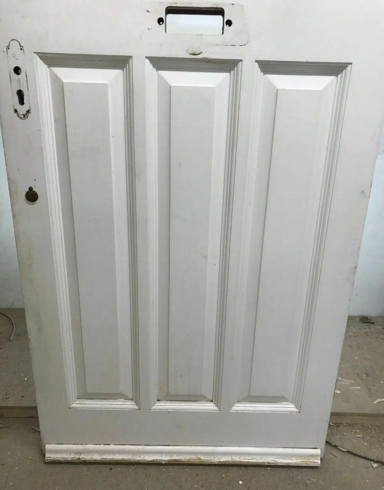 Large Art Deco Stained Glass Front Door Wood Reclaimed Old Period 20s 30s Leaded photo Home Fixtures