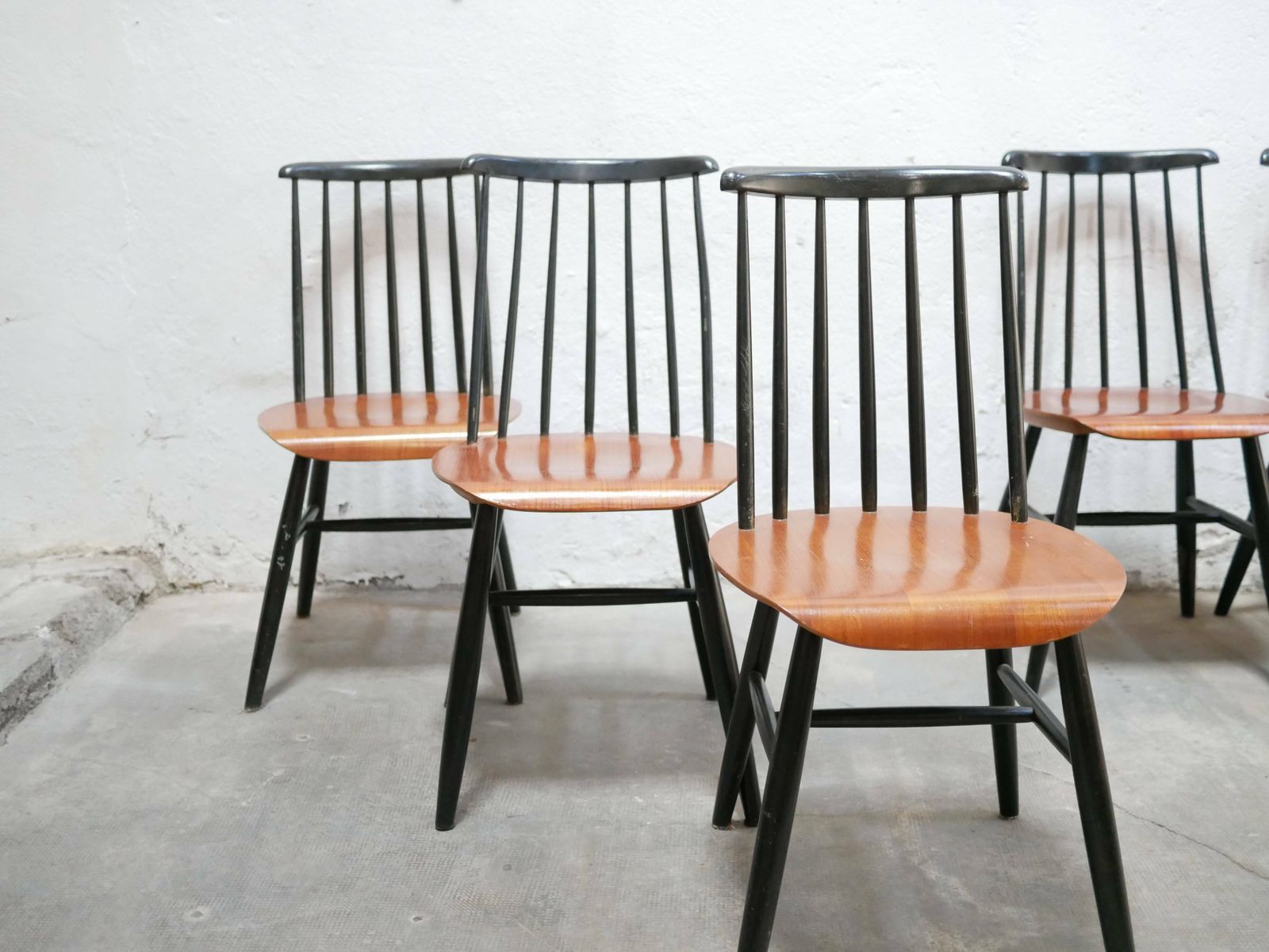 Vintage Scandinavian Chair By I.Tapiovaara Model Fanett photo buy