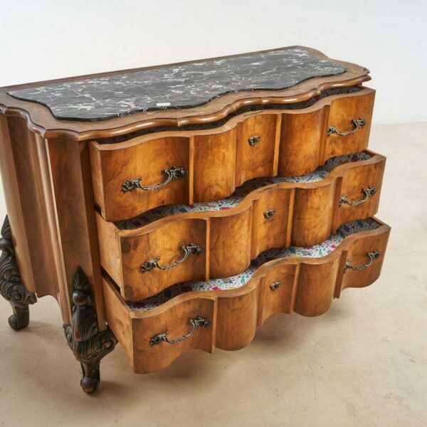 Dèco Dresser In Briar And Black Marble Top photo buy