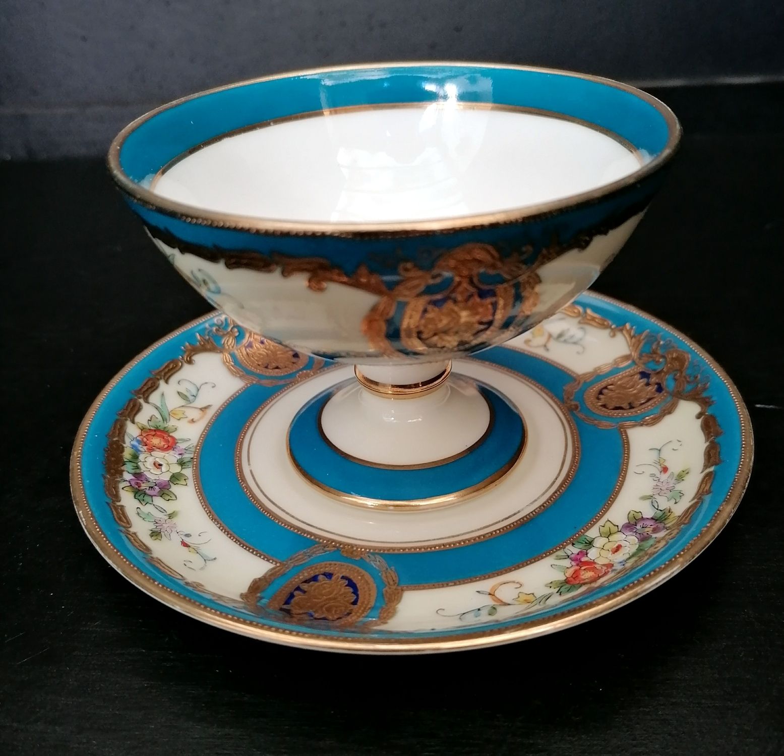 Noritaki Georgian Style 'Christening Fount' Bowl And Dish. Amazing. Rare Ref 5045 photo furniture