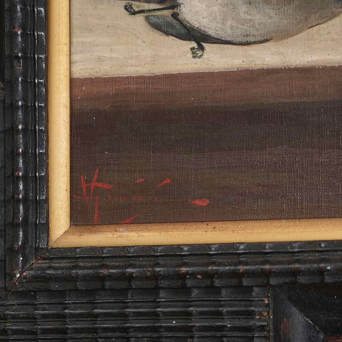 Pair Of Still Life Paintings From The Early 1900s photo furniture