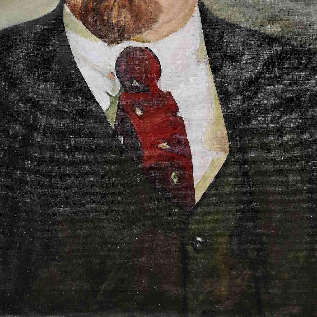 Oil On Canvas 60's, Lenin, 1960s photo 868.0