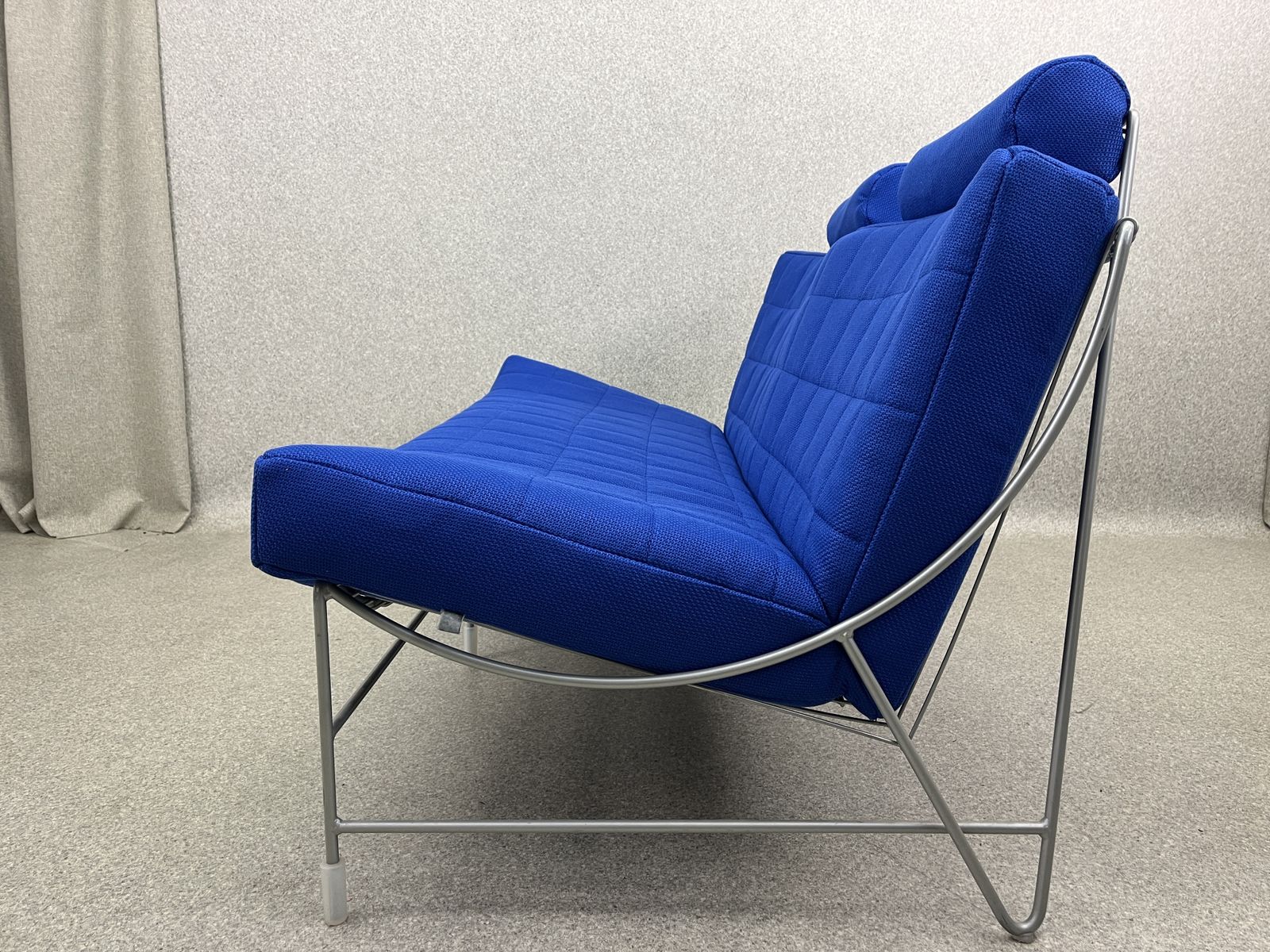 Vintage Blue Volare 2 Seater Sofa By Jan Armgard For Leolux photo Furniture