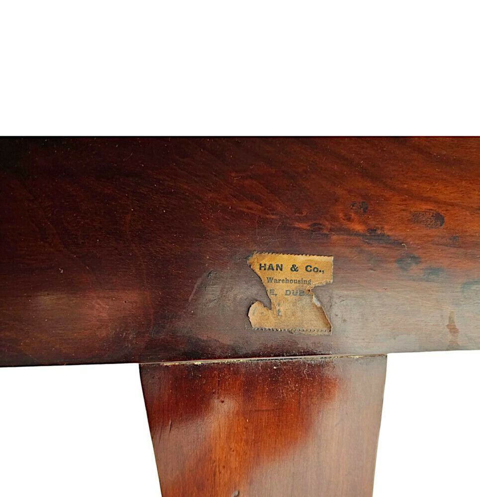 A Very Fine 19th Century Irish Library Table Attributed To Gillingtons Of Dublin photo buy