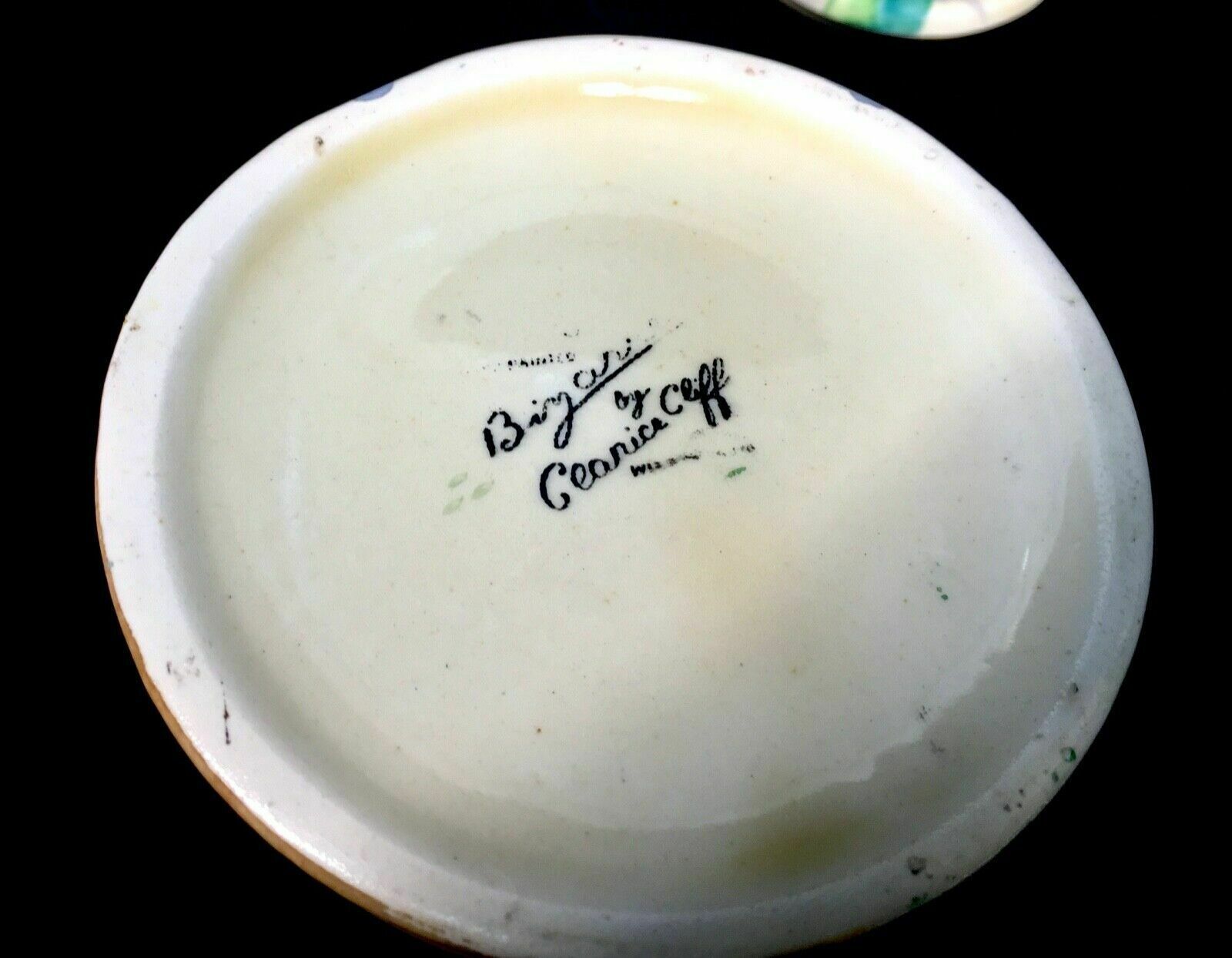 Clarice Cliff Viscaria Large Sized Beehive Honey Pot C.1934 / Art Deco Pottery photo buy