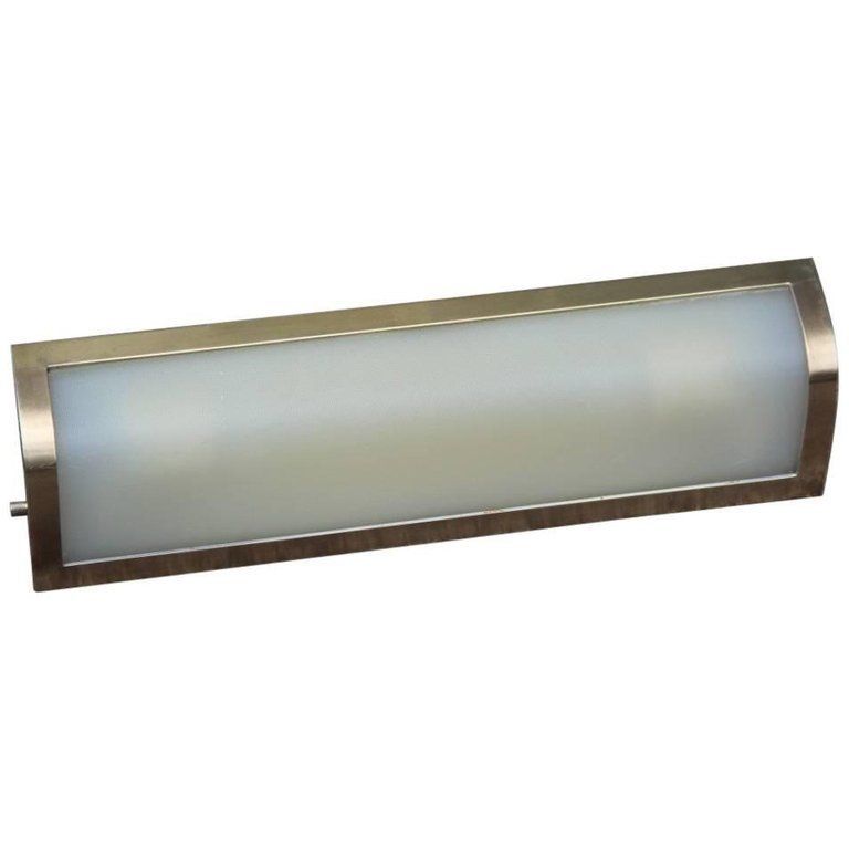 Sconce Brass And Plexiglass 1950s Italian Design