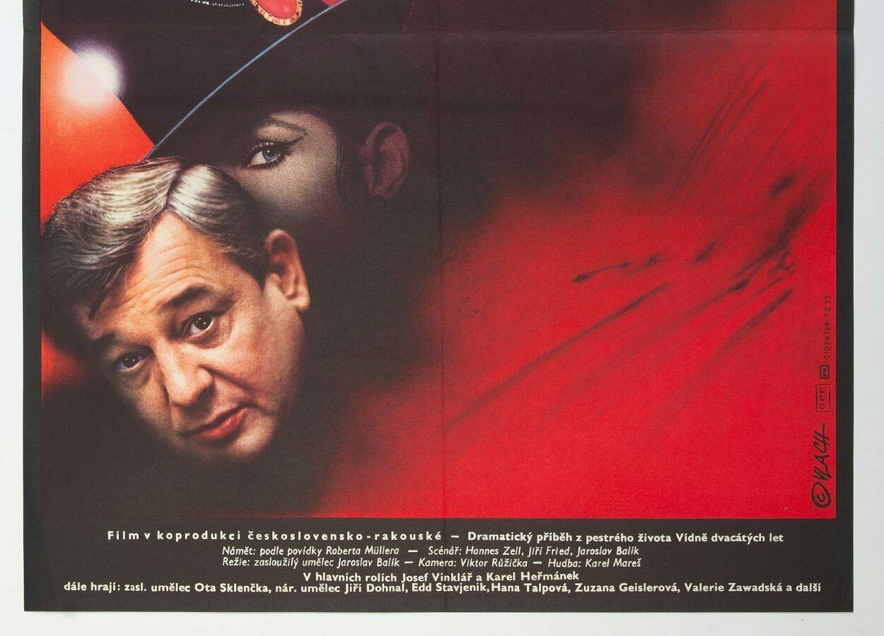 Movie Poster, A Wild Cancan, Zdeněk Vlach, 1983 photo for sale