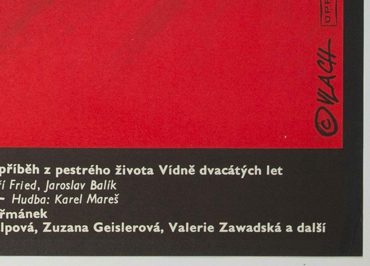 Movie Poster, A Wild Cancan, Zdeněk Vlach, 1983 photo 82.0