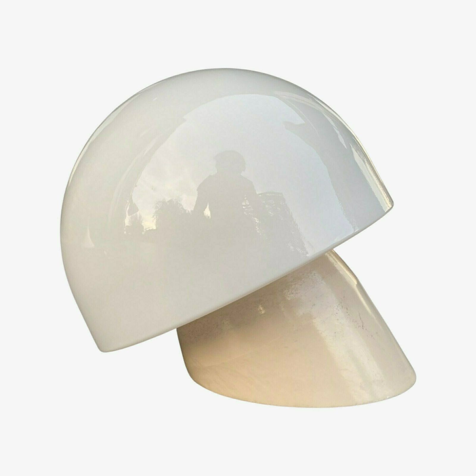 Vintage Mushroom Lamp Corodex Made In Holland | Glass Globe Wall Light / Nightlight Or Table Lamp | Dutch Mid Century Design 1960s, 1970s