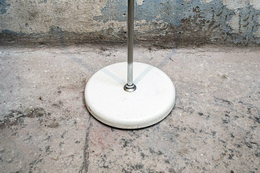Steel Floor Lamp By Francesco Fois For Reggiani, Italy, 1960s photo 757.0