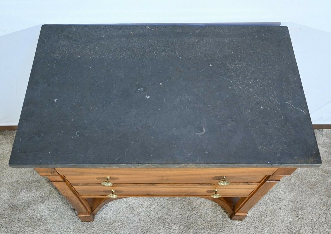 Small Property Chest Of Drawers In Walnut, Directoire Period – Early 19th Century photo vinterior