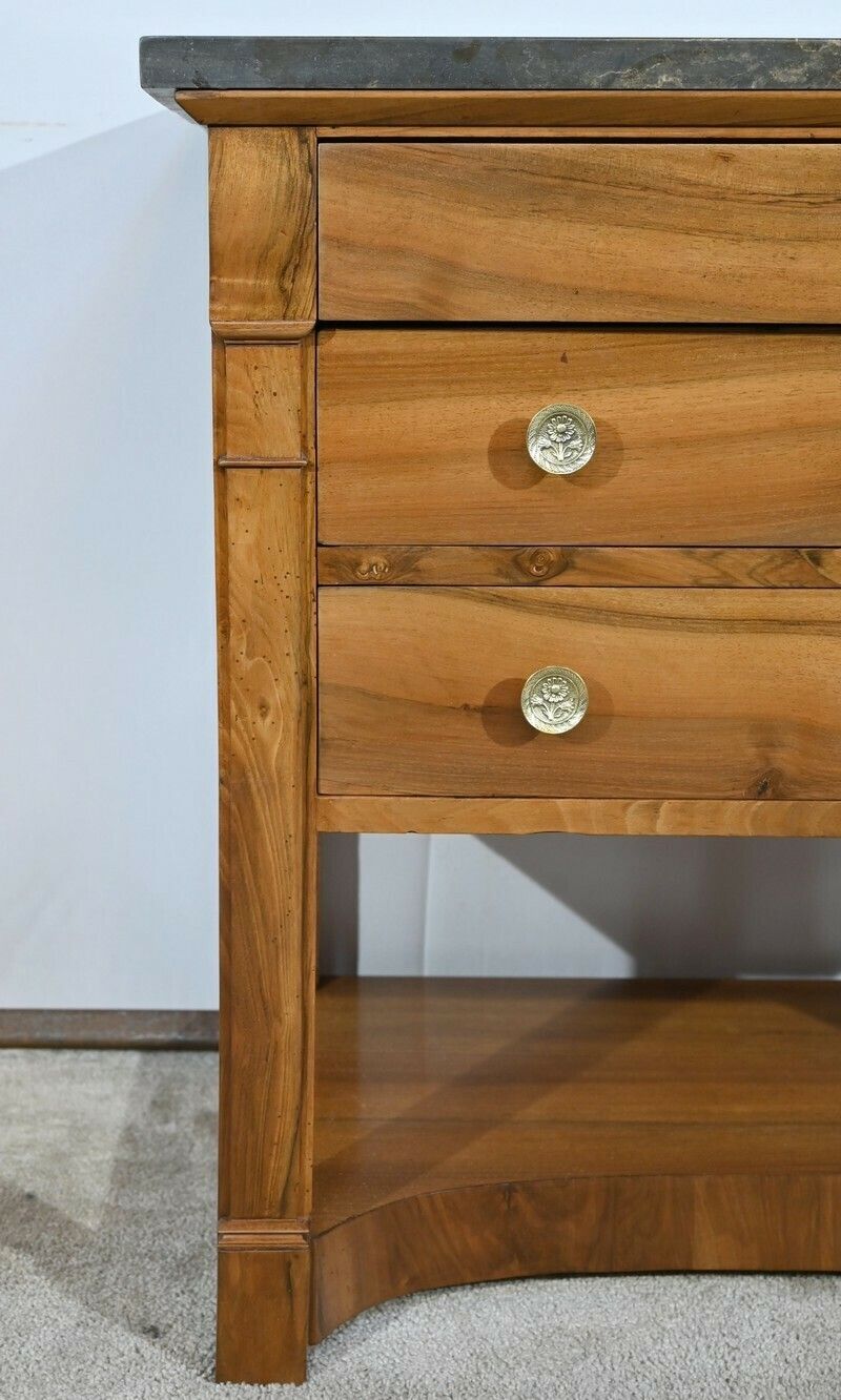 Furniture Small Property Chest Of Drawers In Walnut, Directoire Period – Early 19th Century photo
