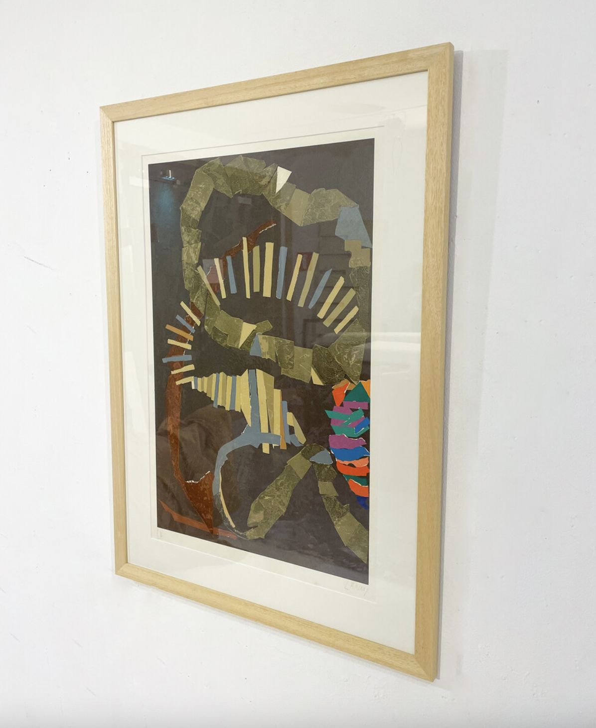 Framed Lithography By André Lanskoy, 1970s – Signed