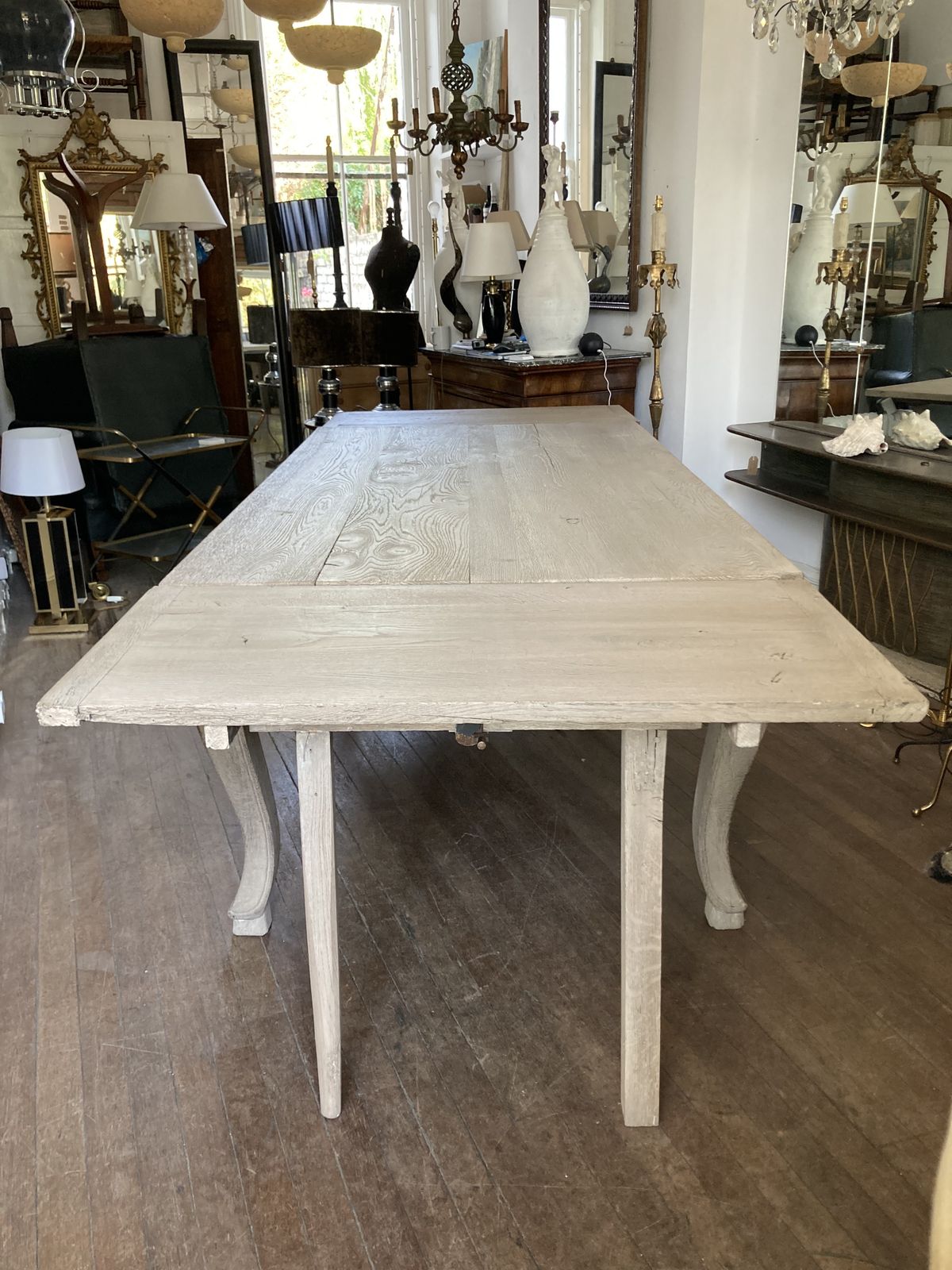 Furniture Large19th Century Farmhouse Table photo