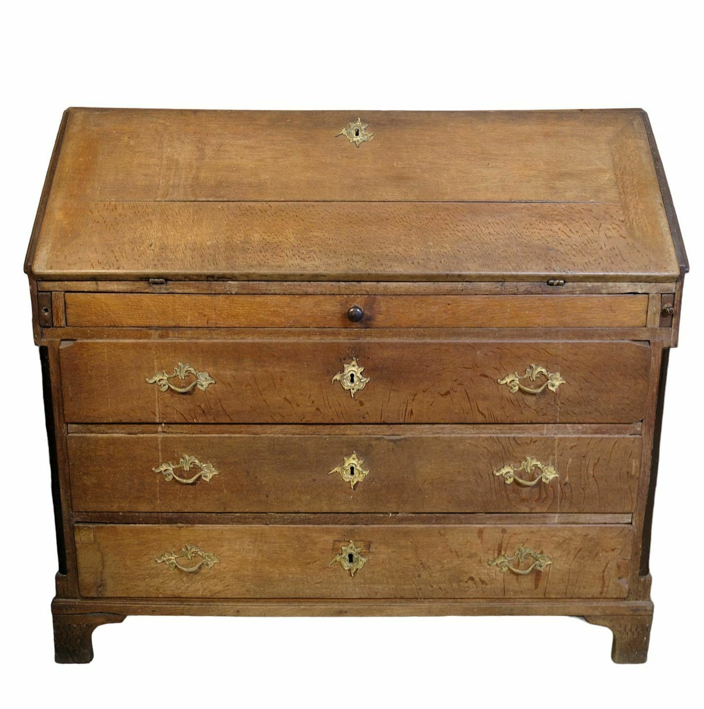 Chatol In Oak  & Brass, England From 1840s