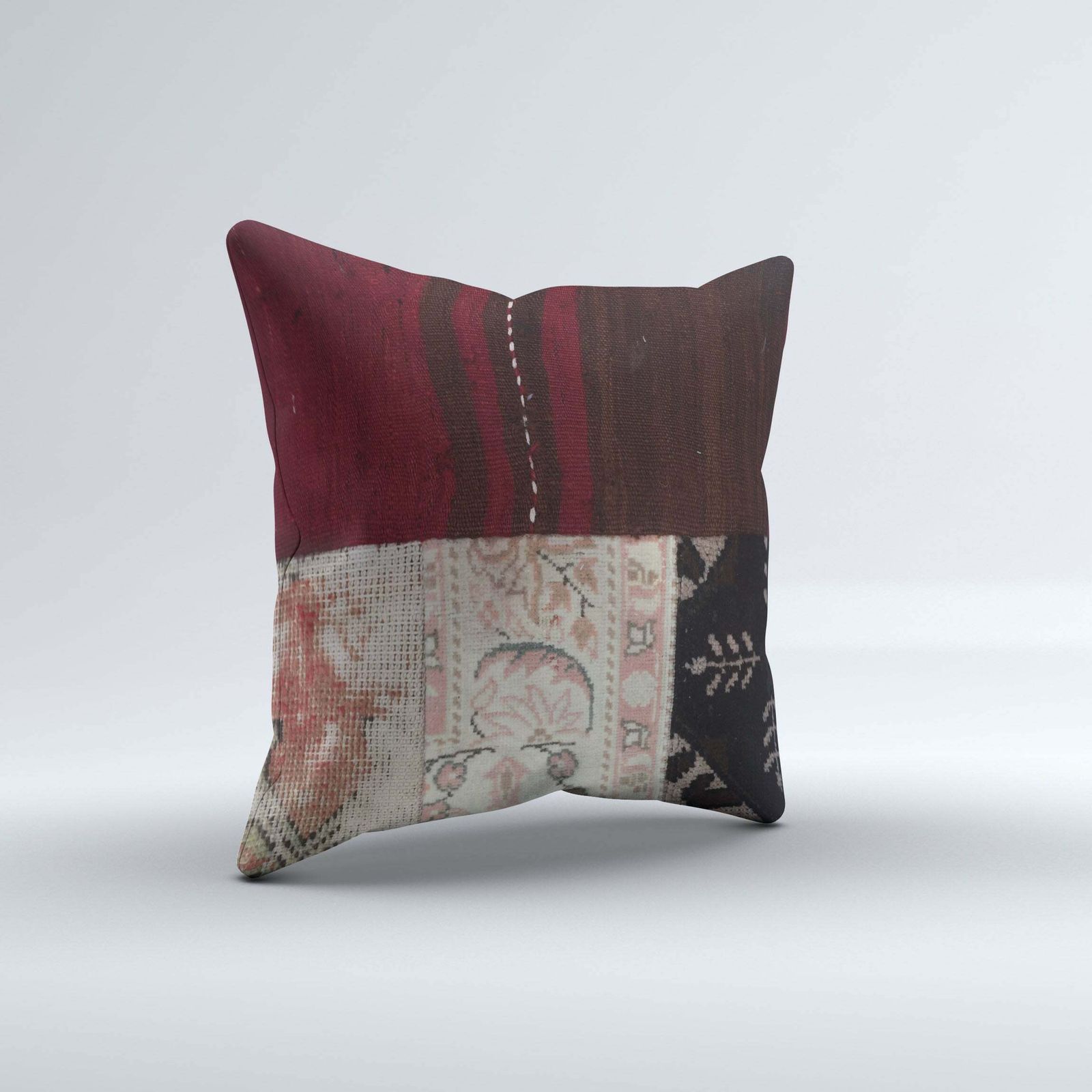 Carpet Cushion Cover, Pillow Case 50x50cm Turkish Kilim, Handmade 50545 photo furniture