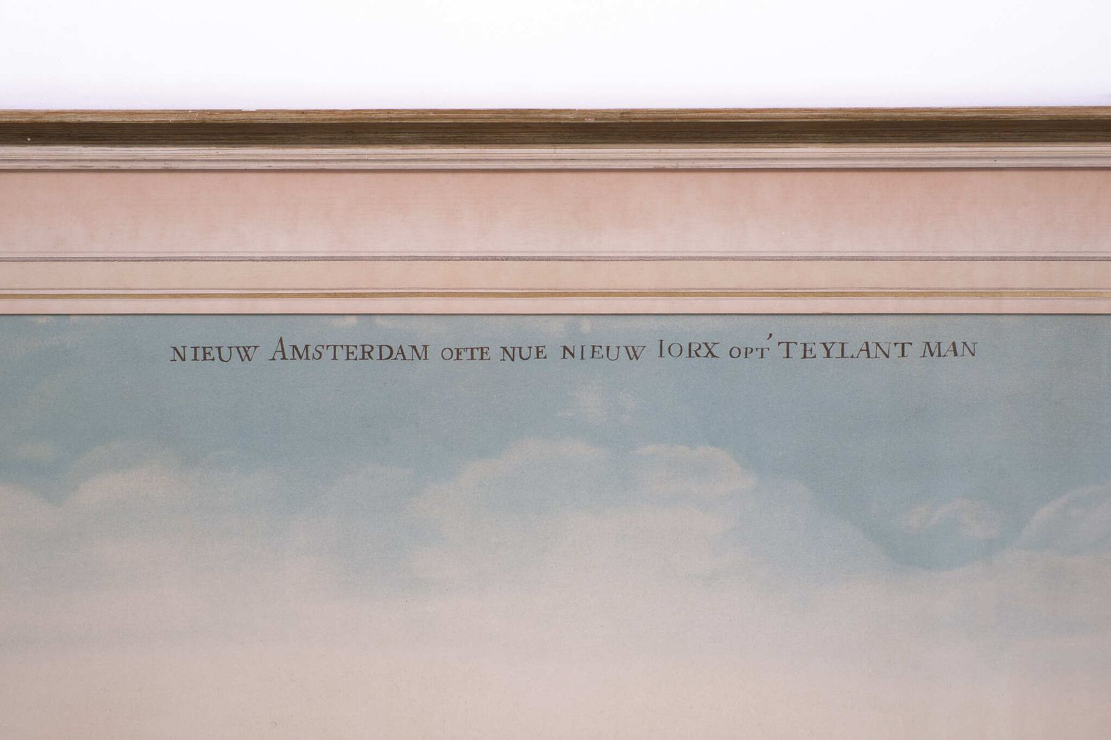 Lithograph View On Nieuw Amsterdam J . Vingboons 1660s photo 656.0