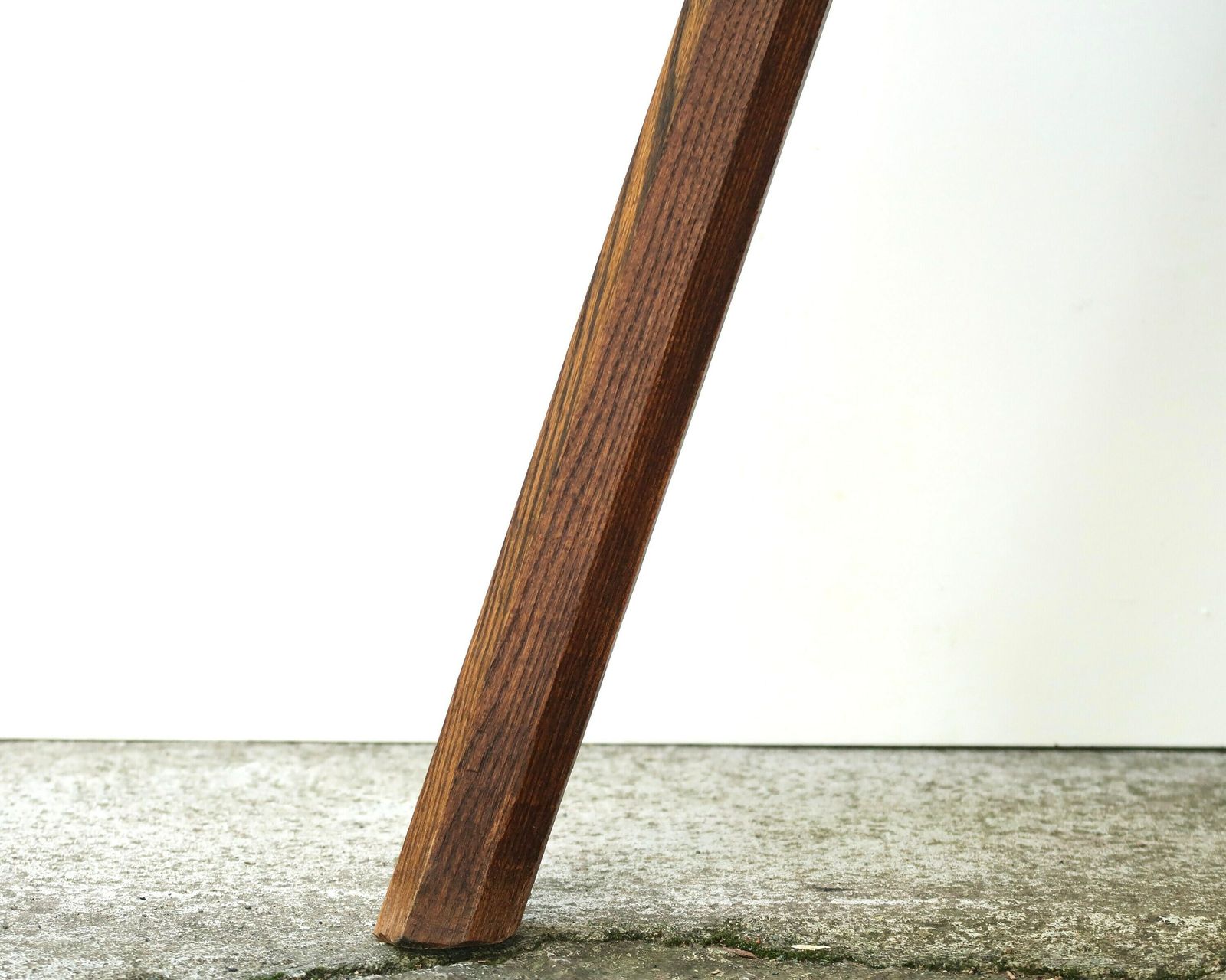 photo furniture Large French Wood End Table / Coffee Table / Night Table, 1950s / Rustic, Nature, Natural, Cottage, Farmhouse Decor