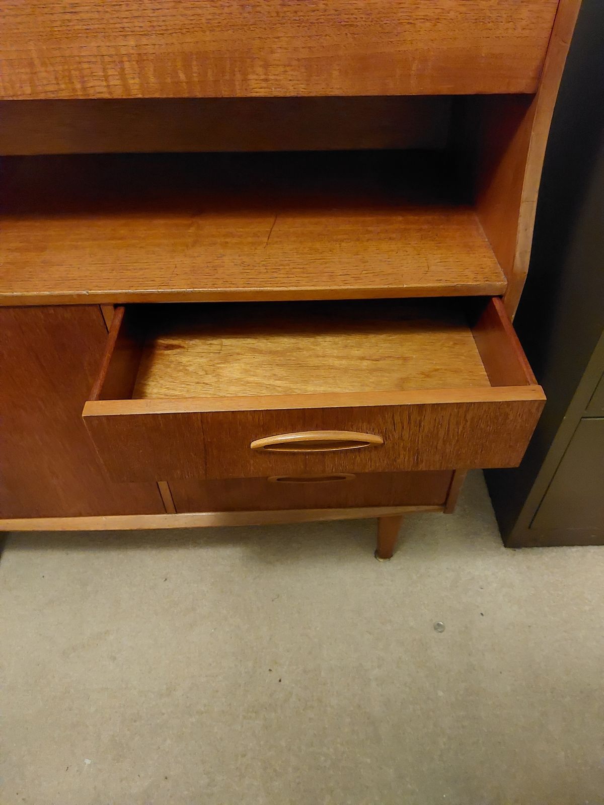 Bureau Teak Jentique 1960s Danish Style Retro photo 350.0