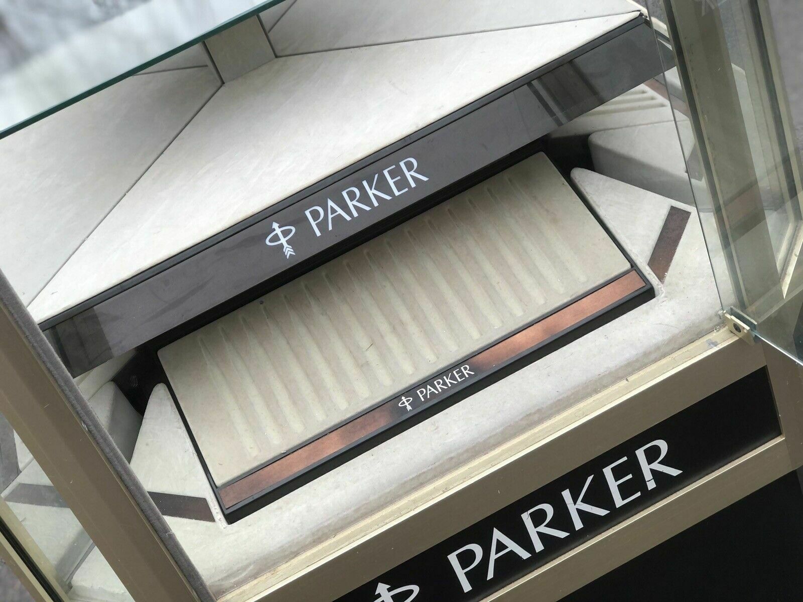 Parker Pen Shop Display Cabinet. Perfect To Display Own Collection photo vinterior