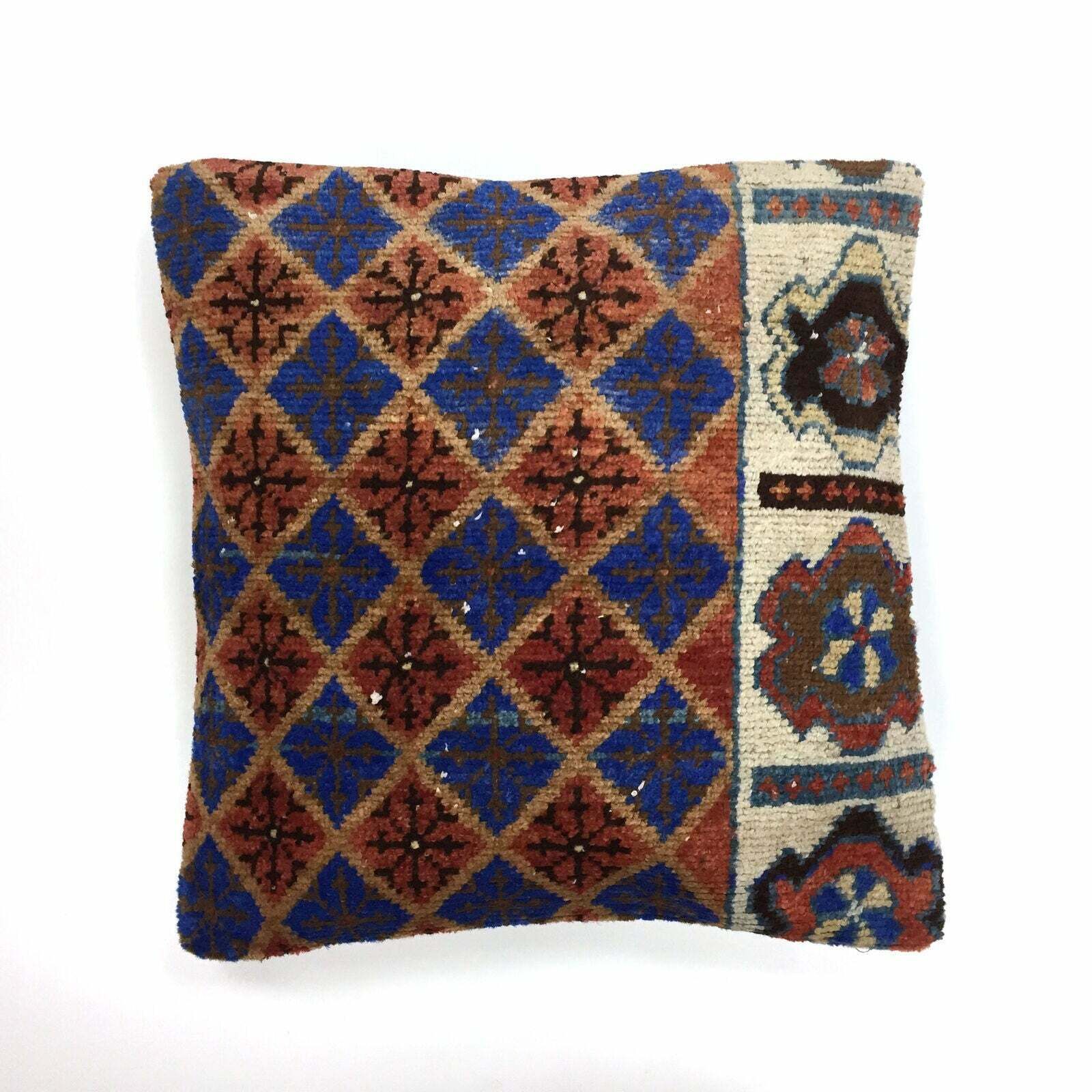 Turkish Carpet Cushion Cover Pillow 50x50 Cm Turkish Moroccan
