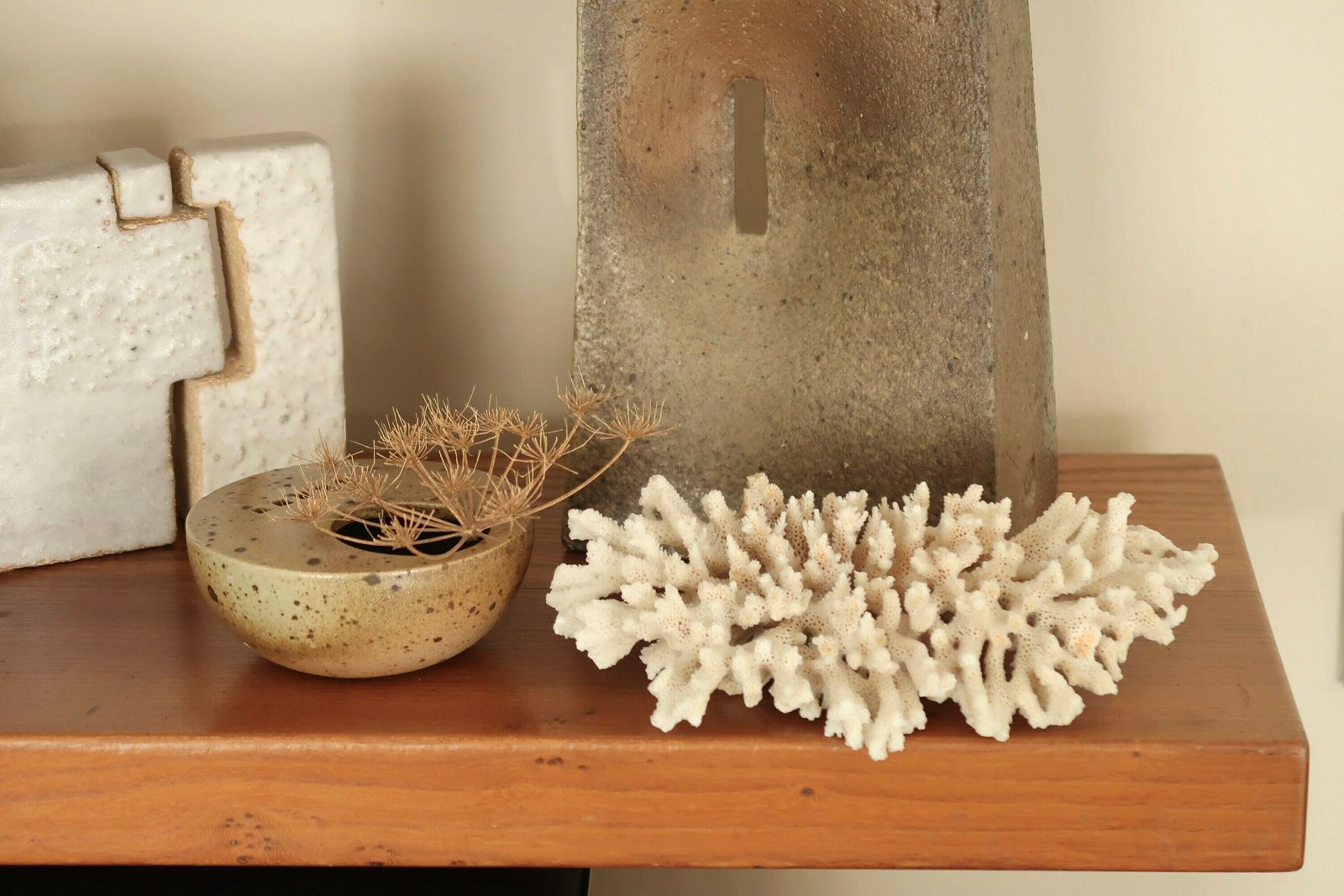 White Coral Branch, 1970s / Boho Chic, Boho, Bohemian, Folk Decor, Bathroom Decor, Cabinet Of Curiosities photo buy