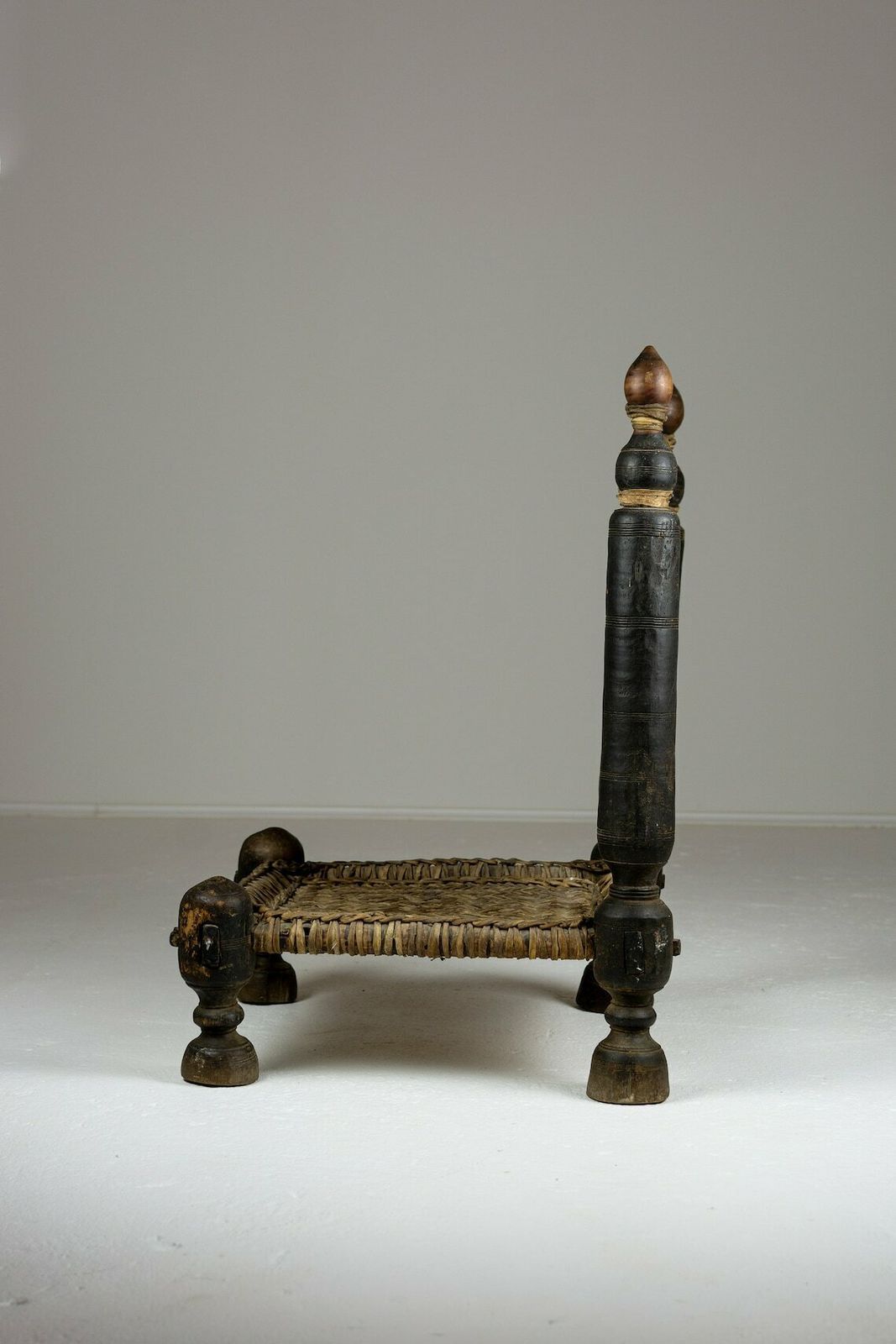 Traditional Tribal Chair Of The Swat Valley, Northern Pakistan, Late 18th Century, Antique Chair photo 495.0