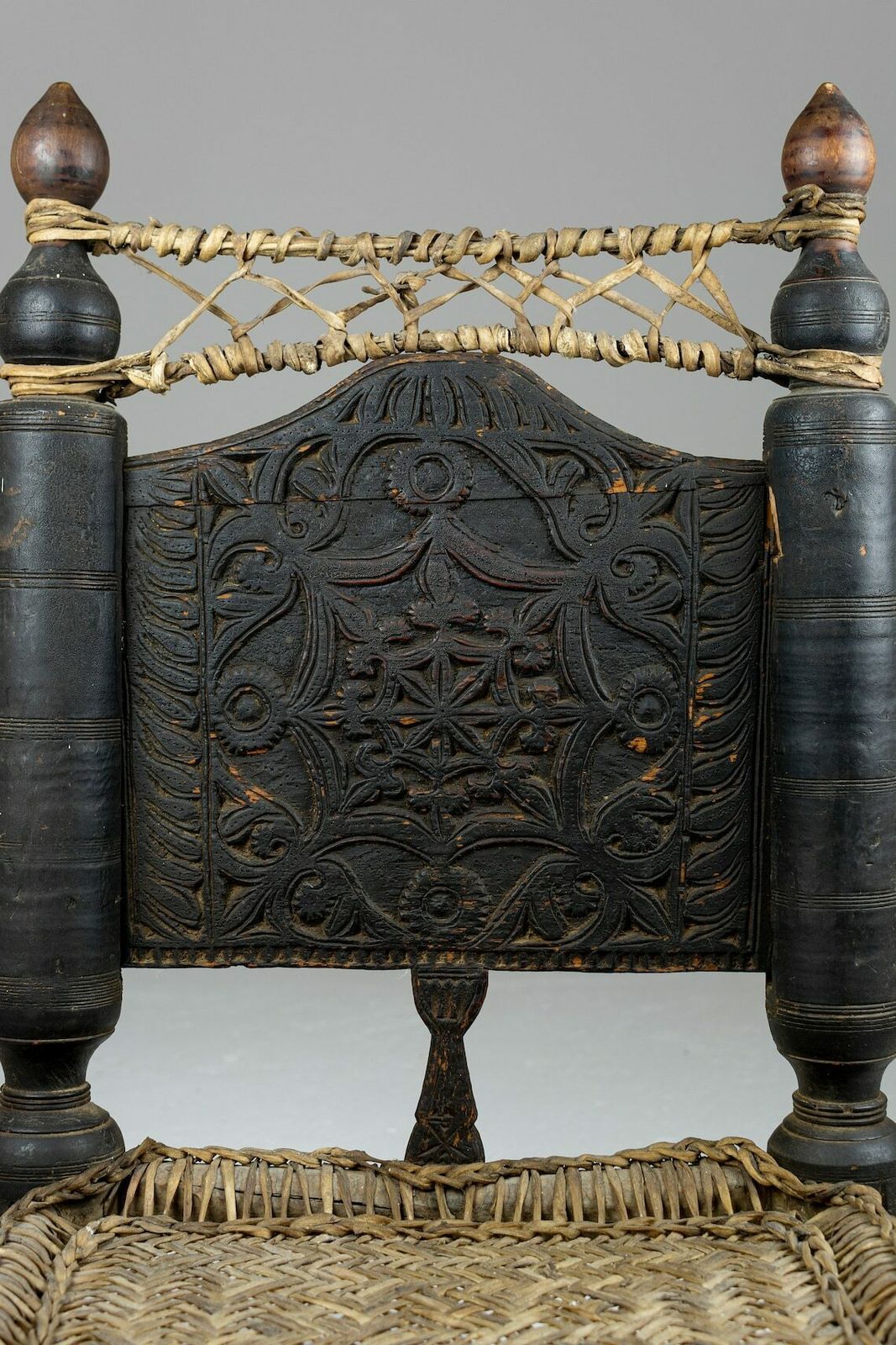 photo for sale Traditional Tribal Chair Of The Swat Valley, Northern Pakistan, Late 18th Century, Antique Chair