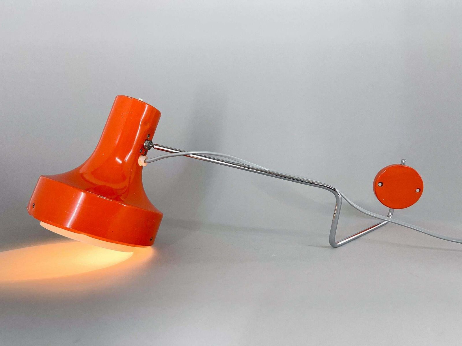 Mid Century Wall Lamp Designed By Josef Hurka For Napako, 1970s photo 245.0