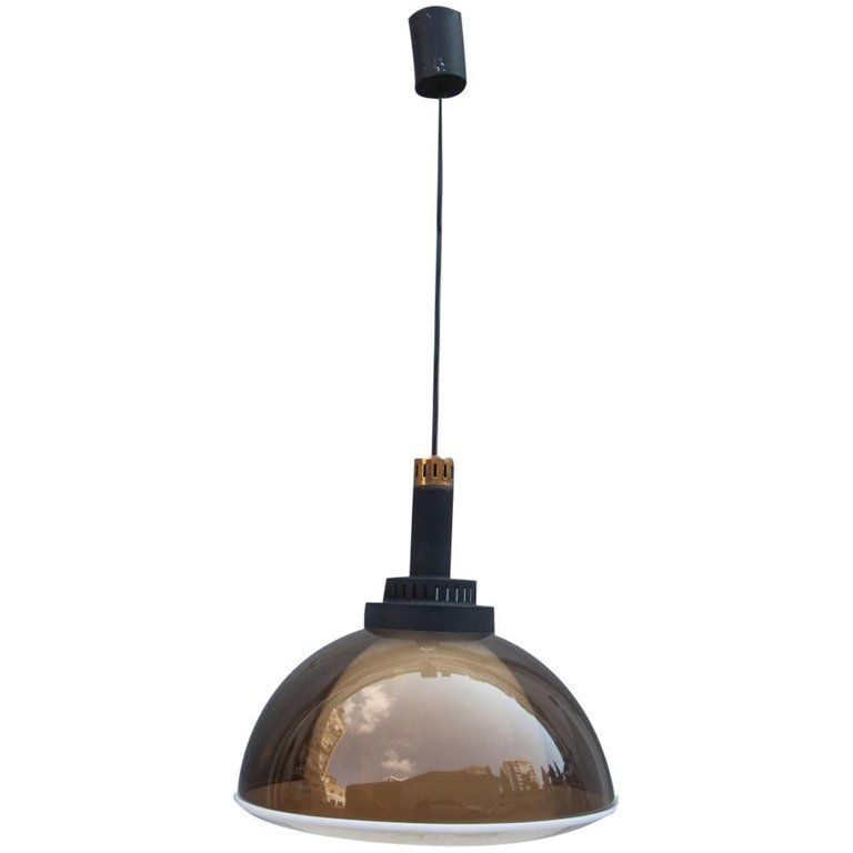 Minimalist And Razionalist Italian Chandelier Plexiglass Design Stilux
