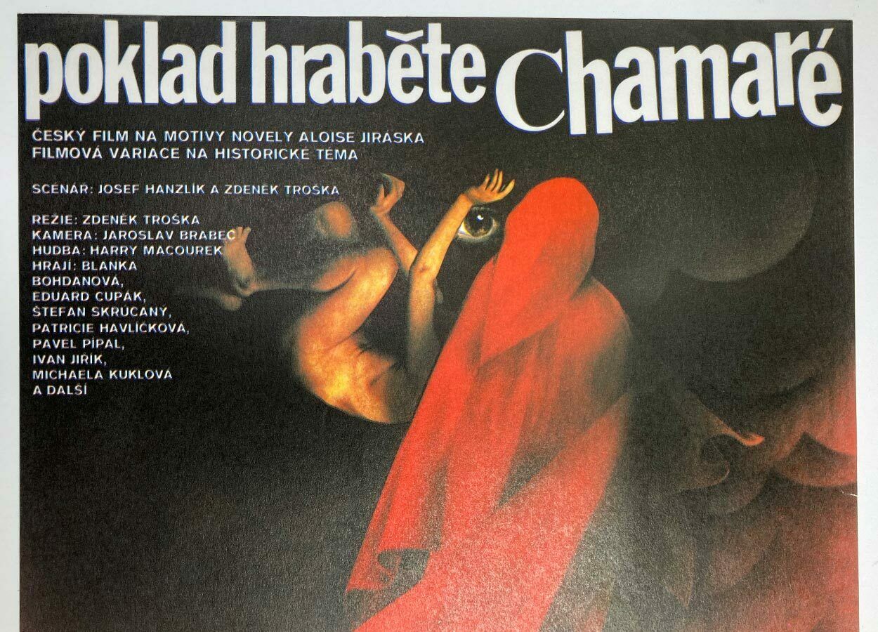 Movie Poster, Count Chamaré’S Treasure, Jan Weber, 1984 photo furniture