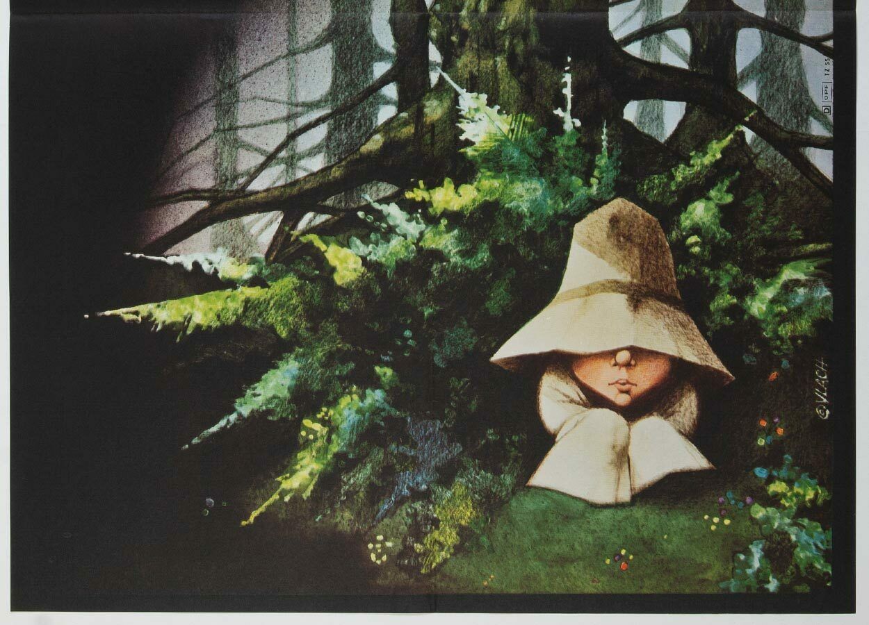 photo furniture Original Film Poster, A Midsummer Night’s Story, Zdeněk Vlach, 1982, Genuine Czech Vintage Print