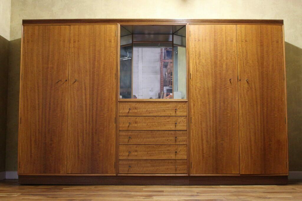 Rare Archie Shine Large Salisbury Wardrobe Bedroom Fitment C1960 photo vinterior
